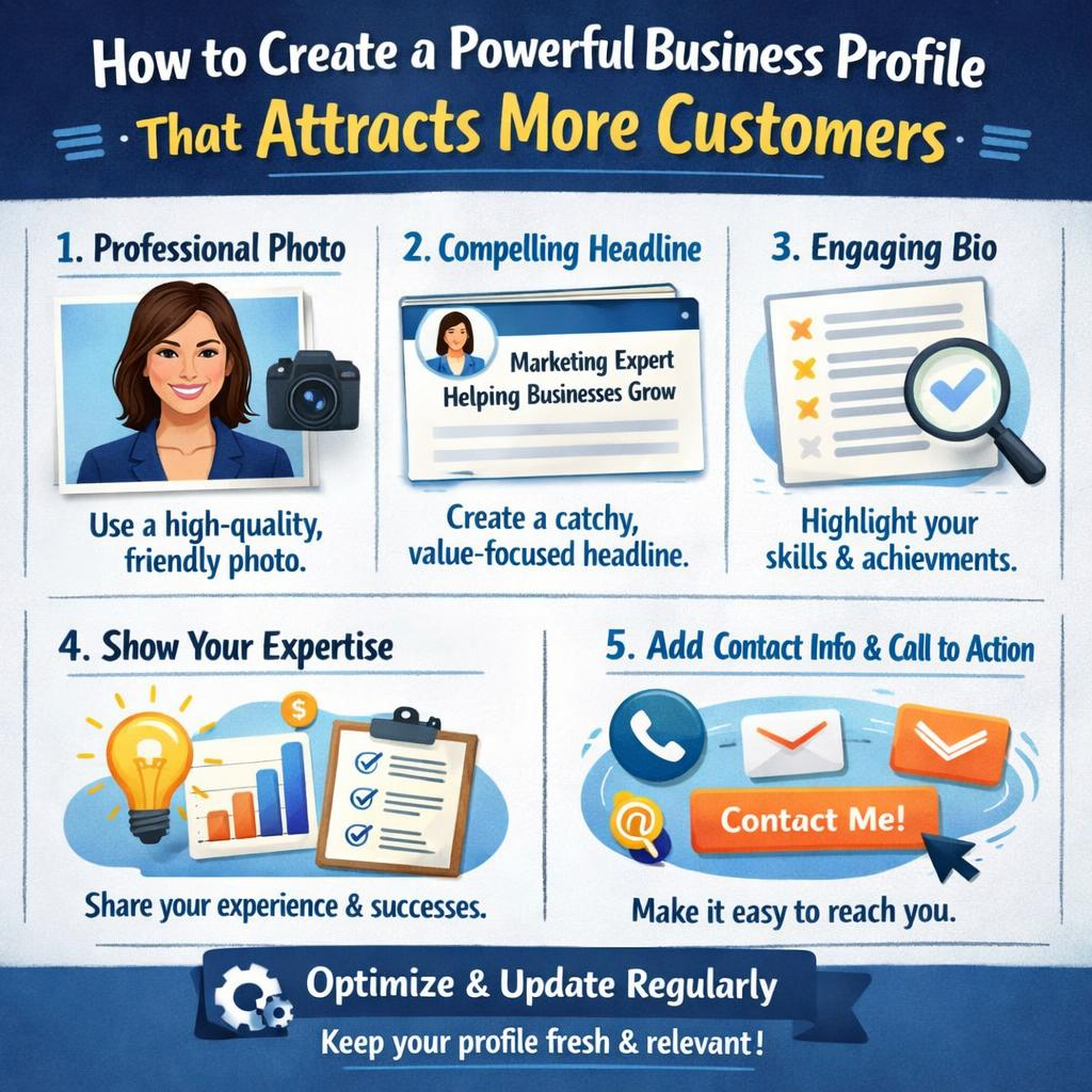 How to Create a Powerful Business Profile That Attracts More Customers